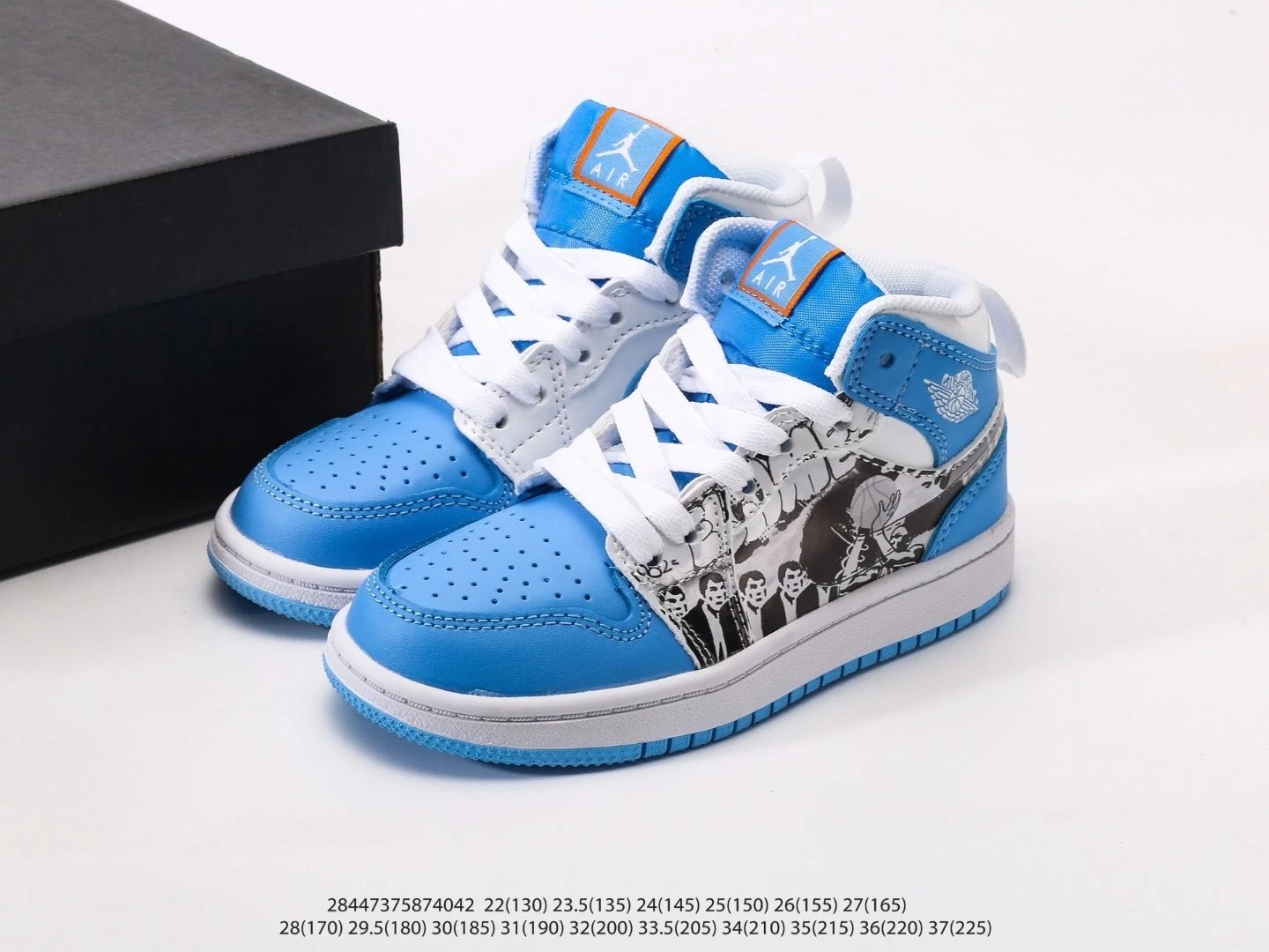 Nike Sneakers Kids' High-Top Graphic — 8