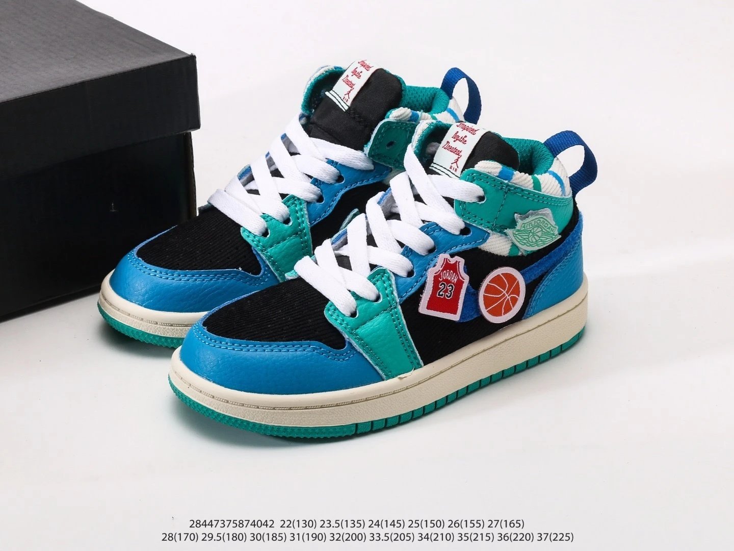Nike Sneakers Kids' High-Top Graphic — 6