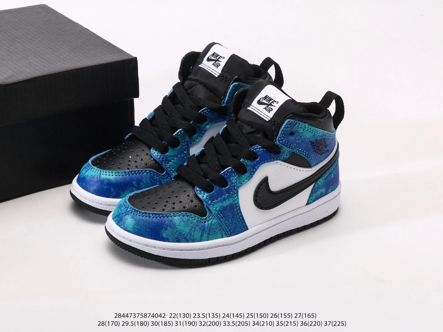 Nike Sneakers Kids' High-Top Graphic — 7
