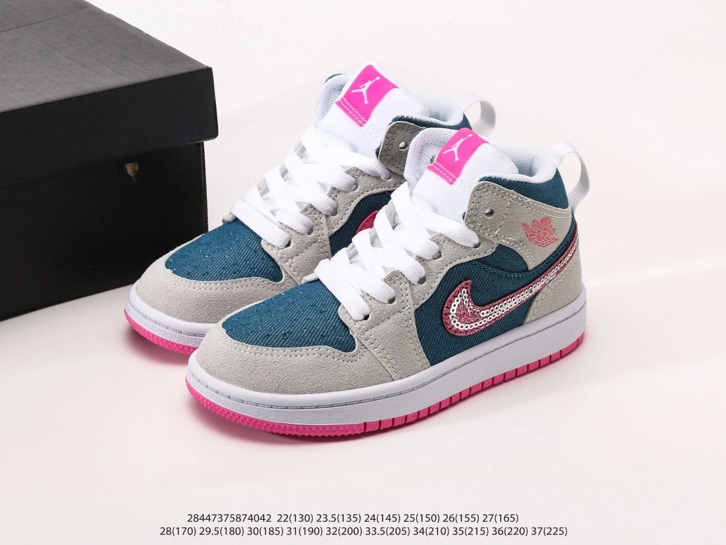 Nike Sneakers Kids' High-Top Graphic — 1