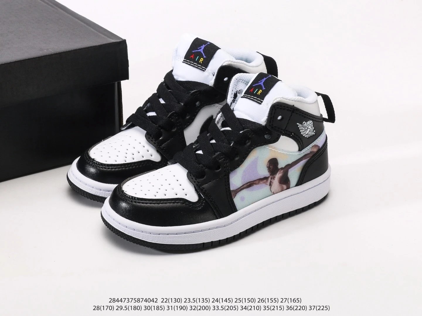 Nike Sneakers Kids' High-Top Graphic — 4