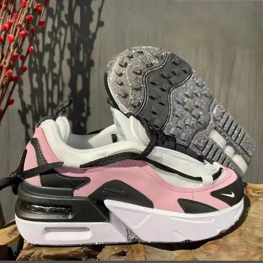 Nike Air Max 2090 Pink Black Glitter Sole Sneakers - 1