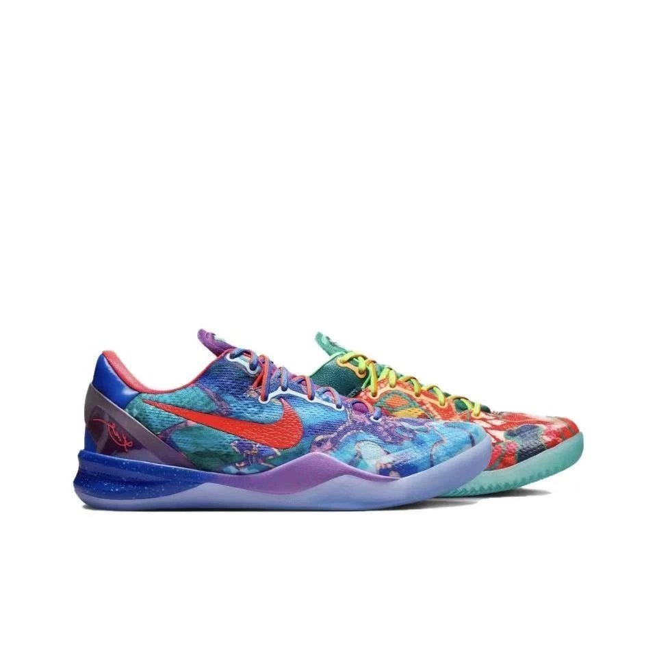 Nike Kobe 8 System 'What The' Multicolor Basketball Shoes