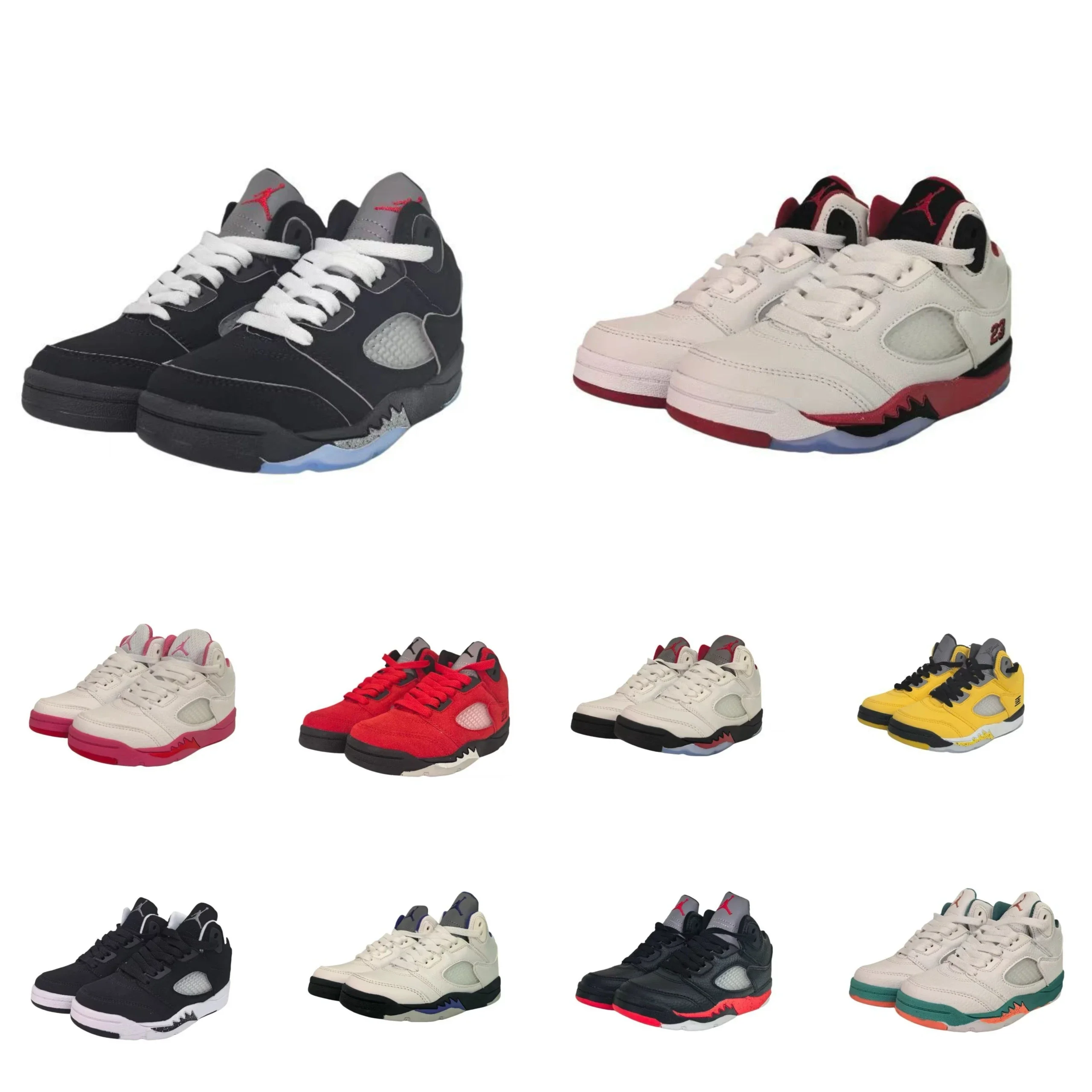 A1ir Jordan 5 Low Sneakers in Various Colorways
