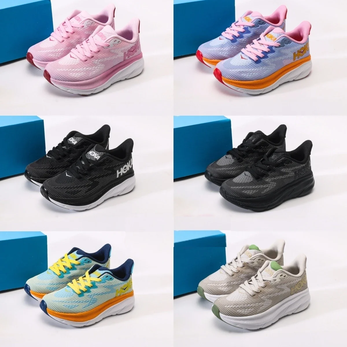 H1oka One One Running Shoes in Various Colors