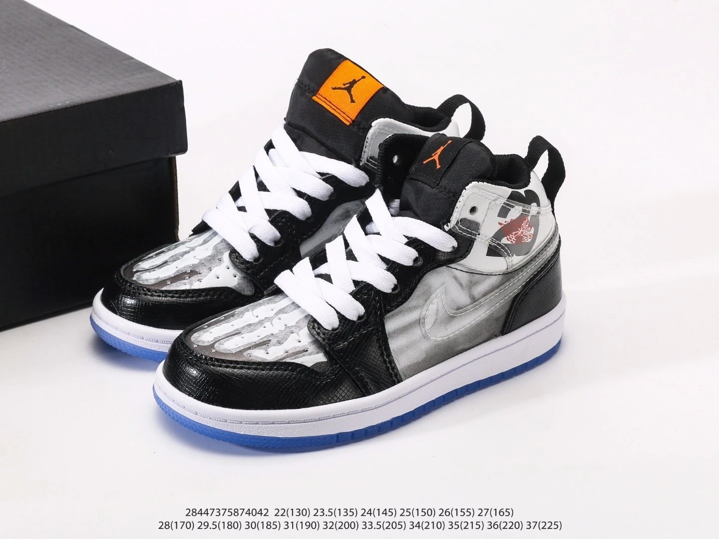 Nike Sneakers Kids' High-Top Graphic — 3