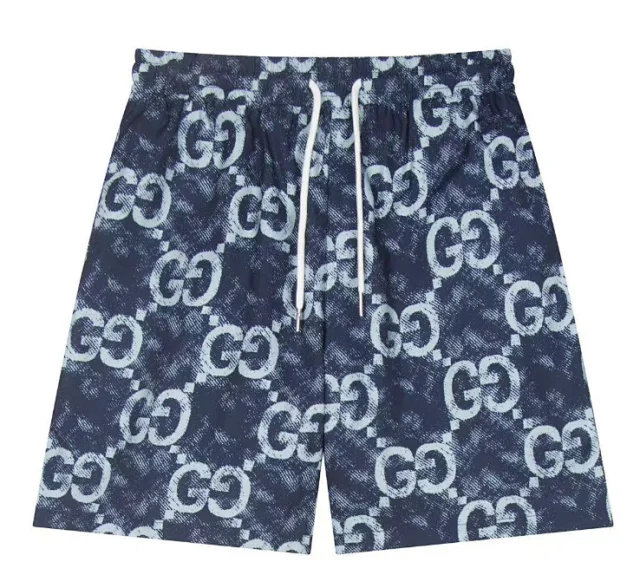 Gucci Shorts GG Monogram and Logo Print product detail image 9