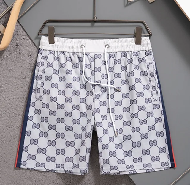 Gucci Shorts GG Monogram and Logo Print product detail image 11