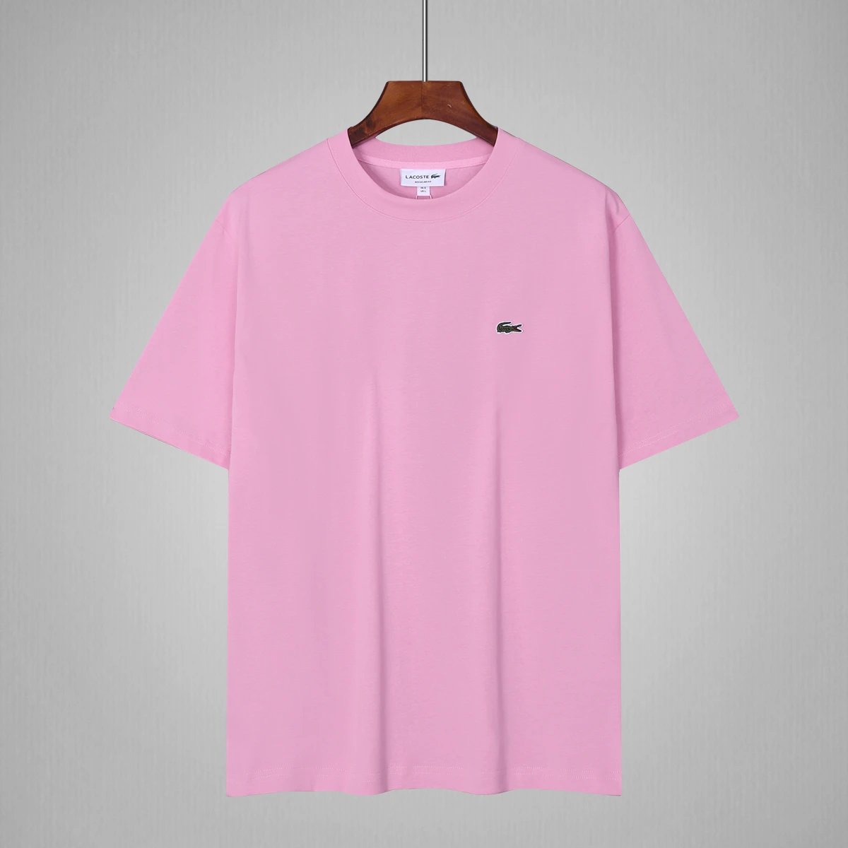 Lacoste T-Shirts Loose-fit crew-neck T-shirt with crocodile chest logo image 10