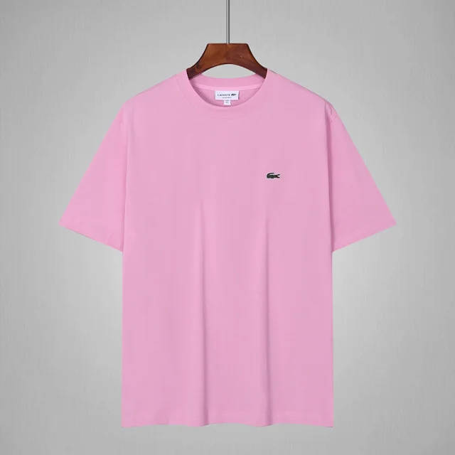 Lacoste T-Shirts Loose-fit crew-neck T-shirt with crocodile chest logo product detail image 10