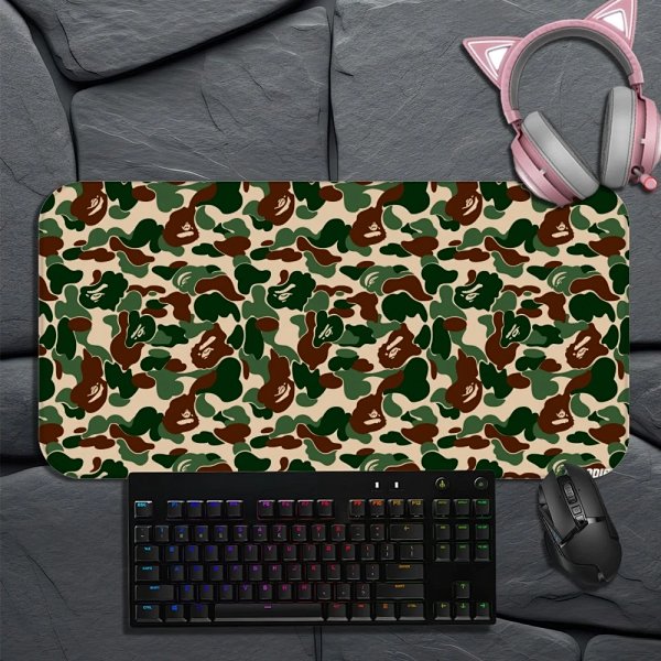 A Bathing Ape ABC Camo Mouse Pad Multicolor Computer Accessory product listing in Litbuy spreadsheet finds