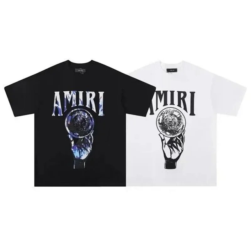 Amiri Sword Logo White T-Shirt - 12