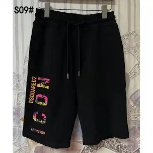 DSQUARED2 Logo Print Black Shorts - 14