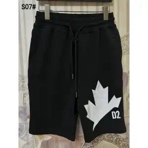 DSQUARED2 Logo Print Black Shorts - 13