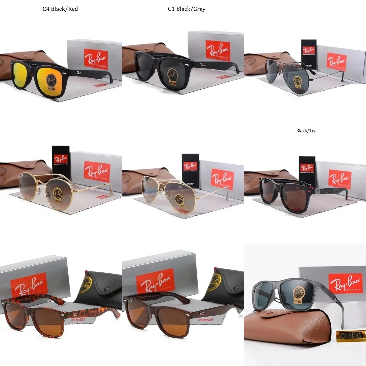High-End Fashion Sunglasses for Sun Protection - Pink