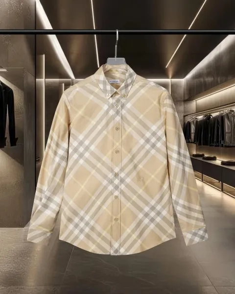 Burberry Vintage Check Short-Sleeve Shirt Beige Multicolor - 8