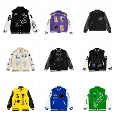 刺绣棒球服外套走秀款-CY - 135015