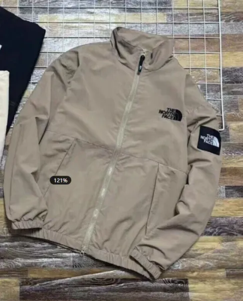 The North Face Mountain Light Jacket Beige Windbreaker Outerwear.windbreaker - 1