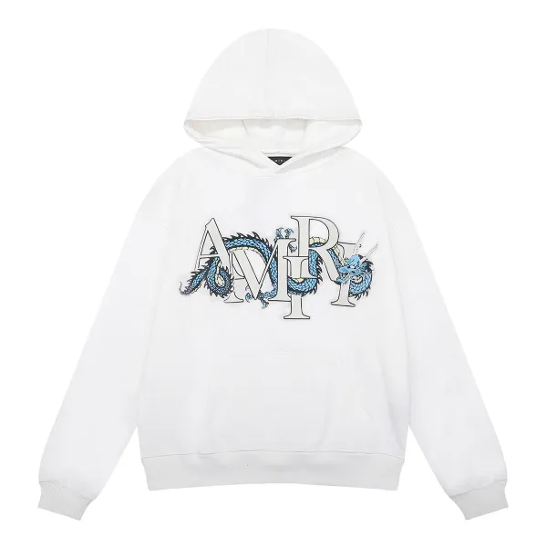 Amiri Leopard-Print Logo Hoodie Black - 10