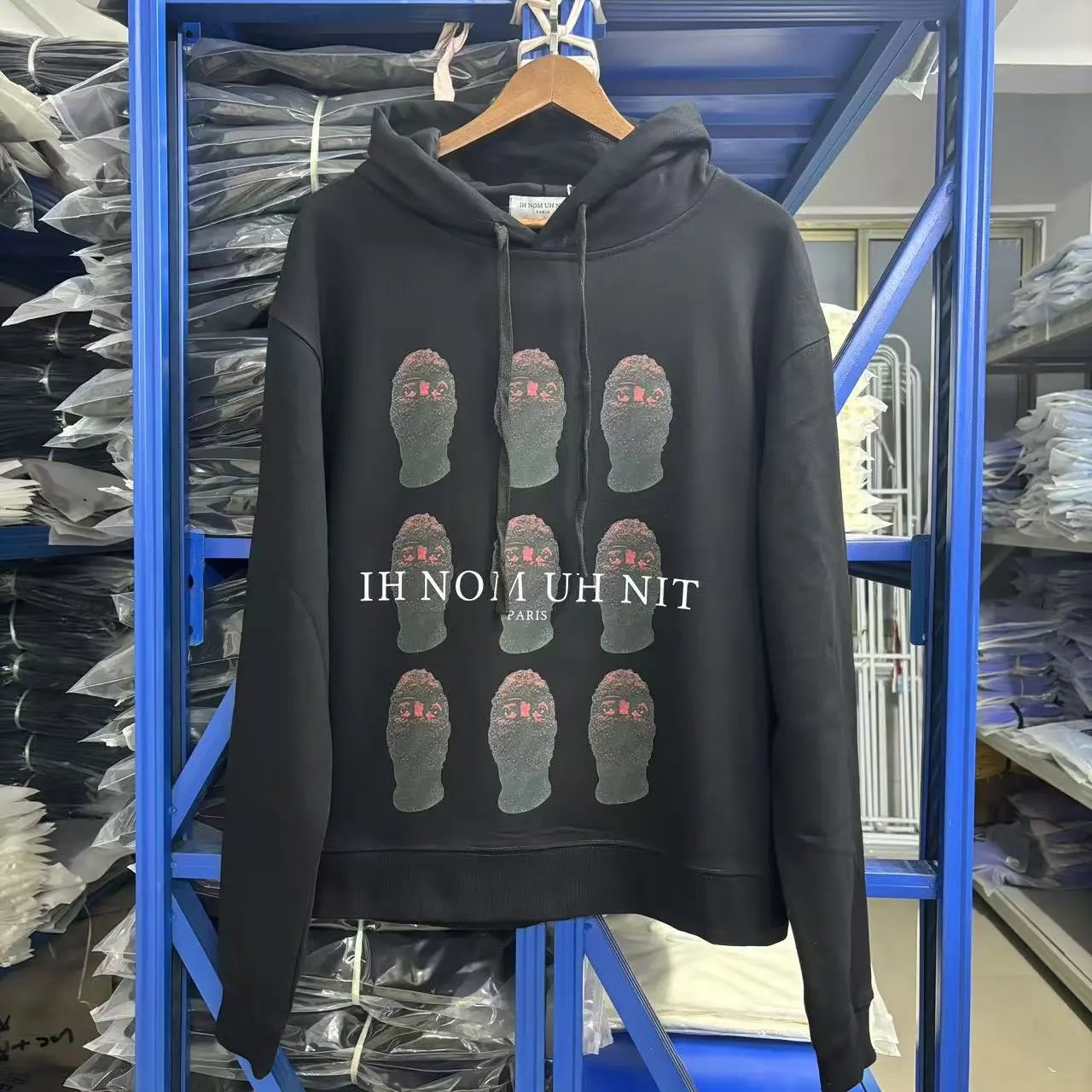 Design Runway Division Open Casting Black Hoodie - 9