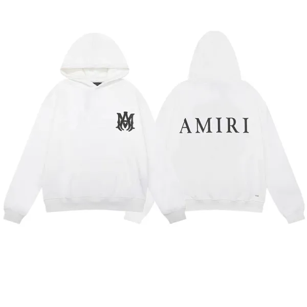 Amiri Leopard-Print Logo Hoodie Black - 6