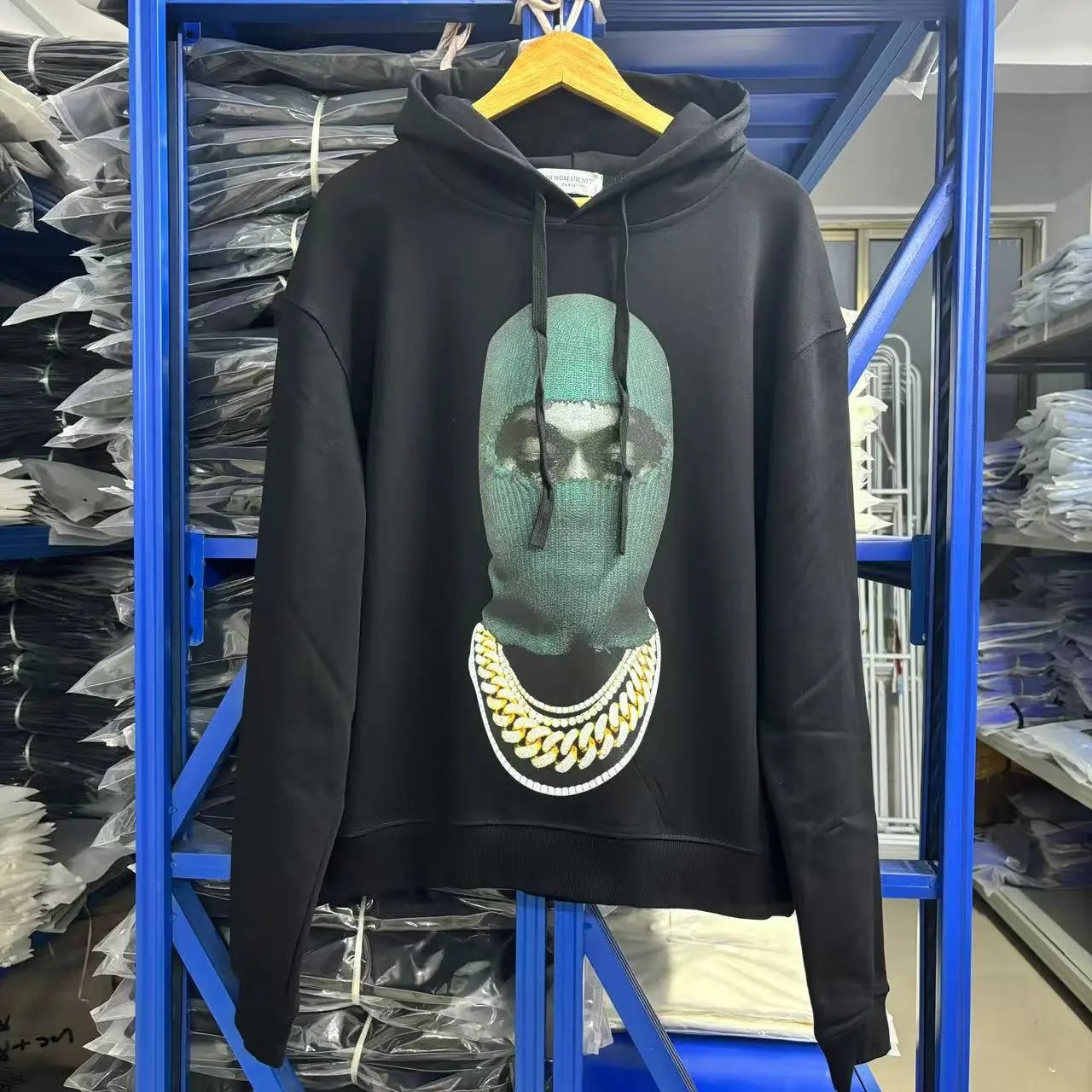 Design Runway Division Open Casting Black Hoodie - 10