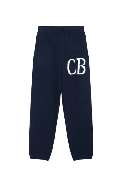 CB Knit Sweatpants Black - 13