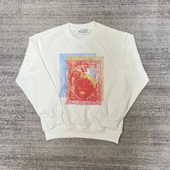 Crew Neck Printed Sweatshirt - JK (Non-returnable/Non-exchangeable unless defective)