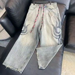 thumbnail for B home dragon pattern new jeans X
