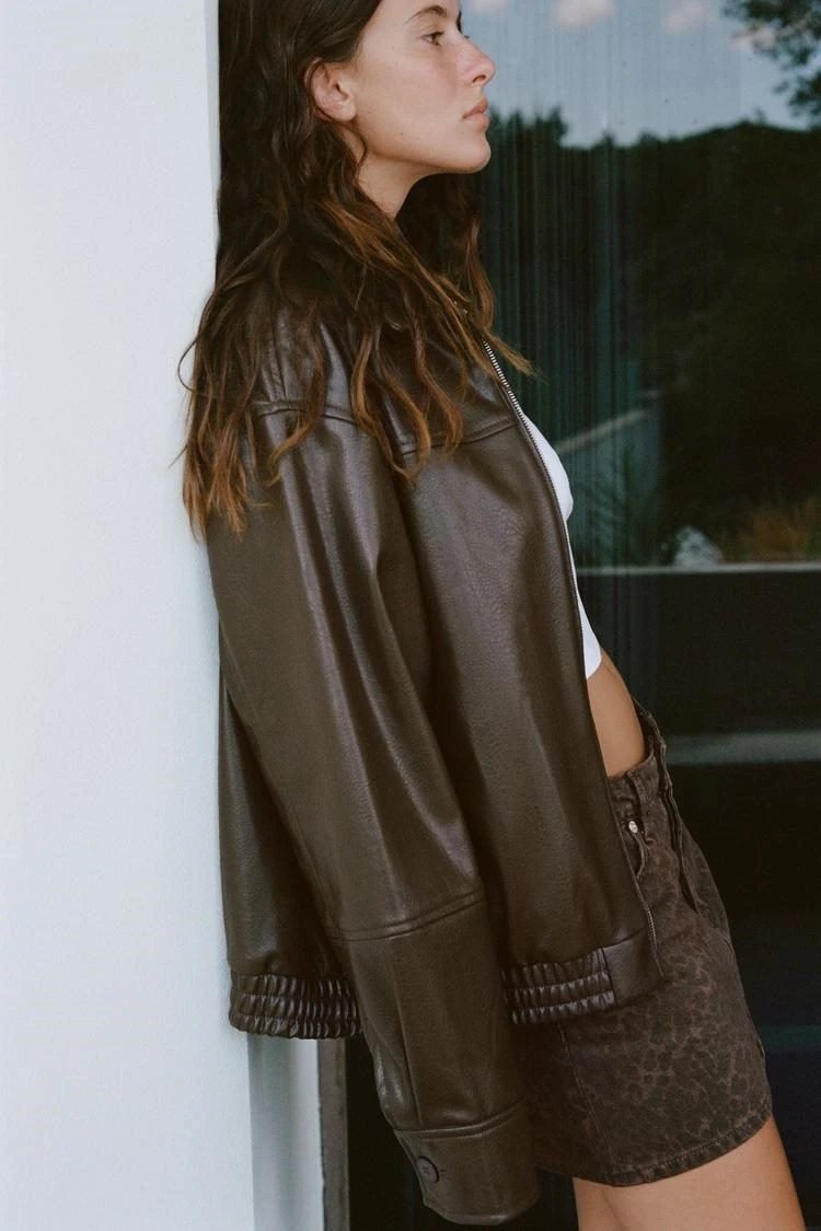 ZARA leather foto 6