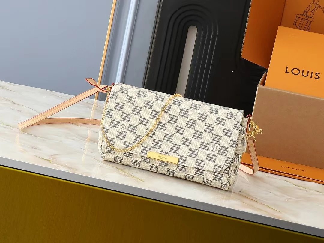 Louis Vuitton Damier Azur Poch