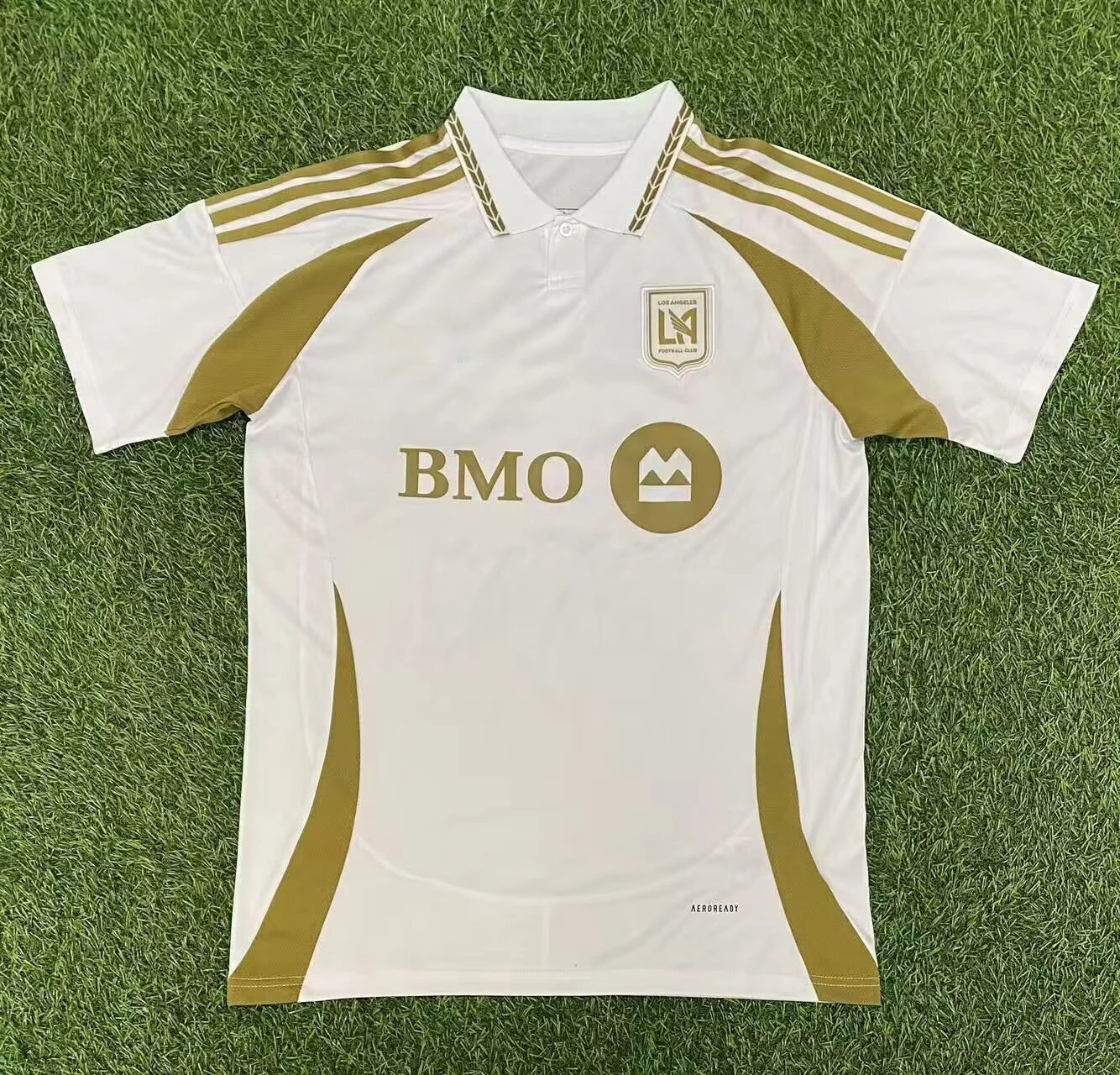 Adidas LAFC Away Jersey White/Gold (2024-25)