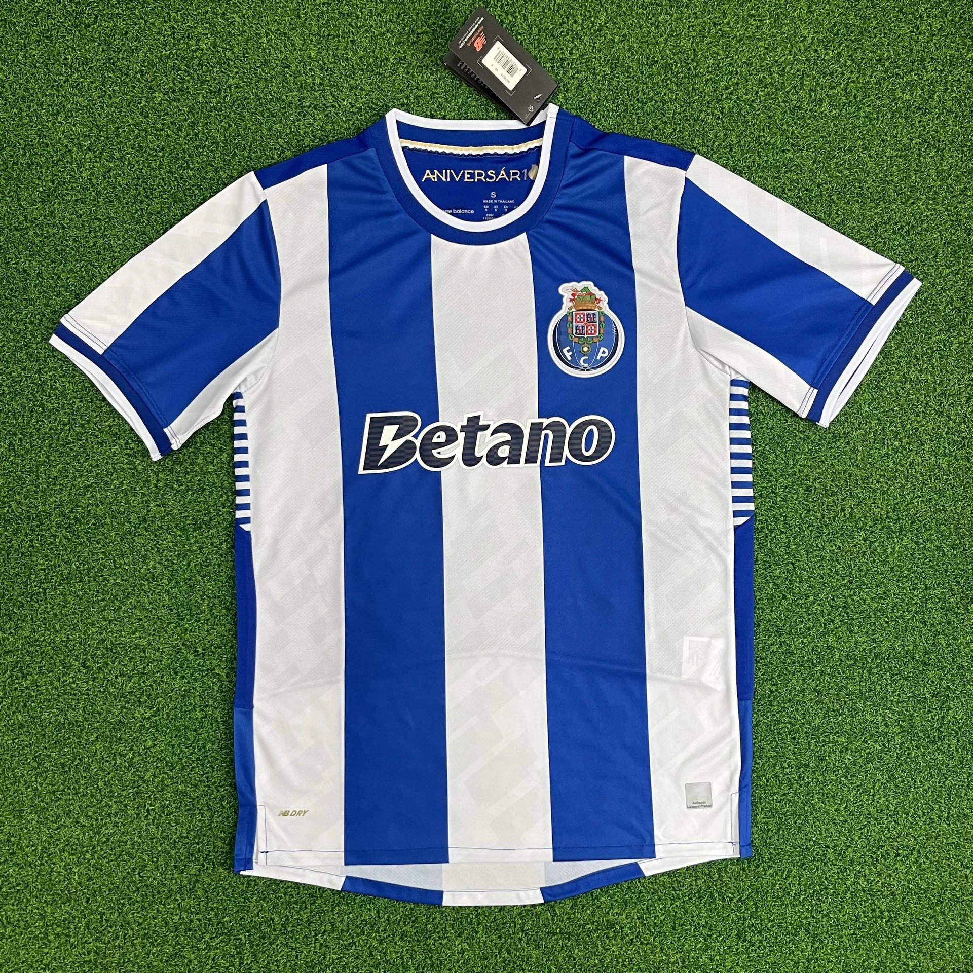 New Balance FC Porto Anniversary Home Jersey Blue/White Stripes (2024-25)