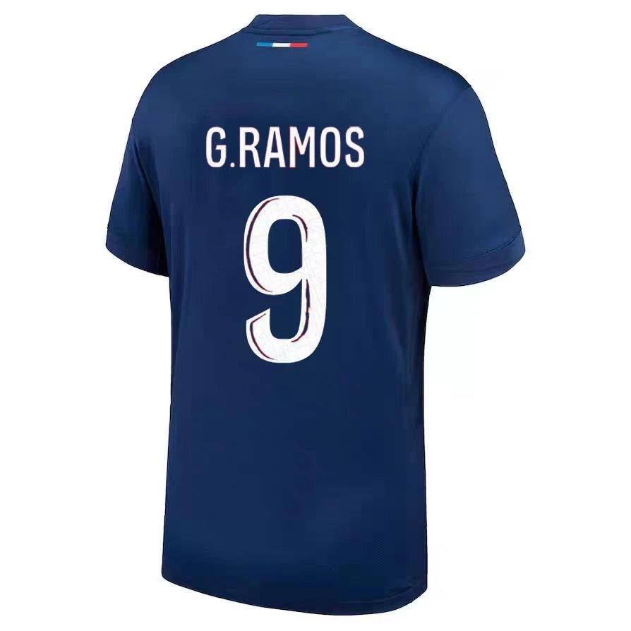 PSG x Nike Home Jersey 2024/25 - G.Ramos #9 - Navy Blue
