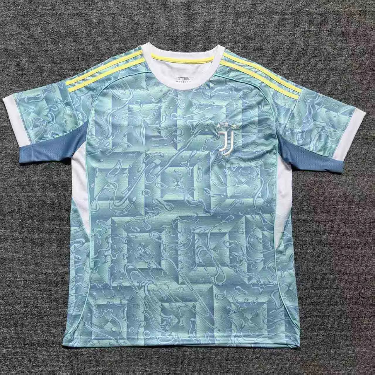 Juventus 2024-25 Third Jersey - Mint Green/Yellow