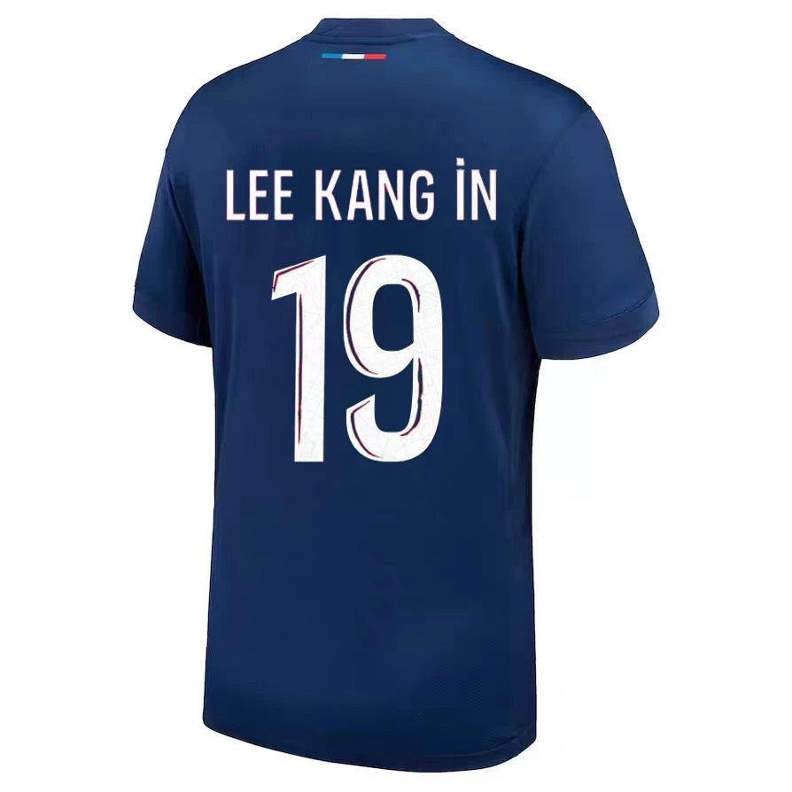 PSG x Nike Home Jersey 2024/25 - Lee Kang In #19 - Navy Blue