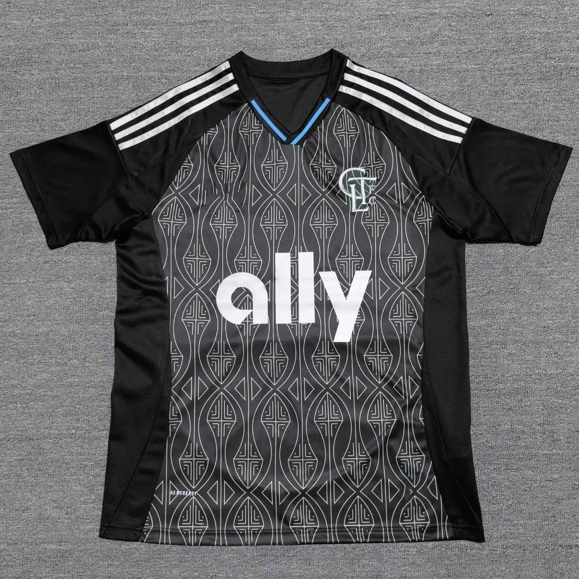 Charlotte FC 2024 Away Jersey - Black/Grey (Ally)