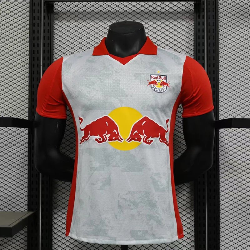 Red Bull Salzburg 2024-25 Home Jersey - White/Red