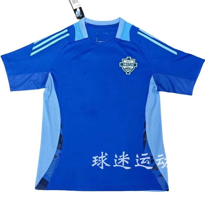 Como 1907 Home Jersey Blue 2024 25
