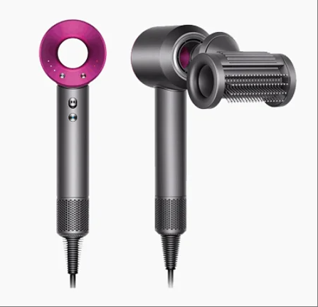 Dyson Supersonic Hair Dryer Iron Fuchsia Special Edition with Attachments