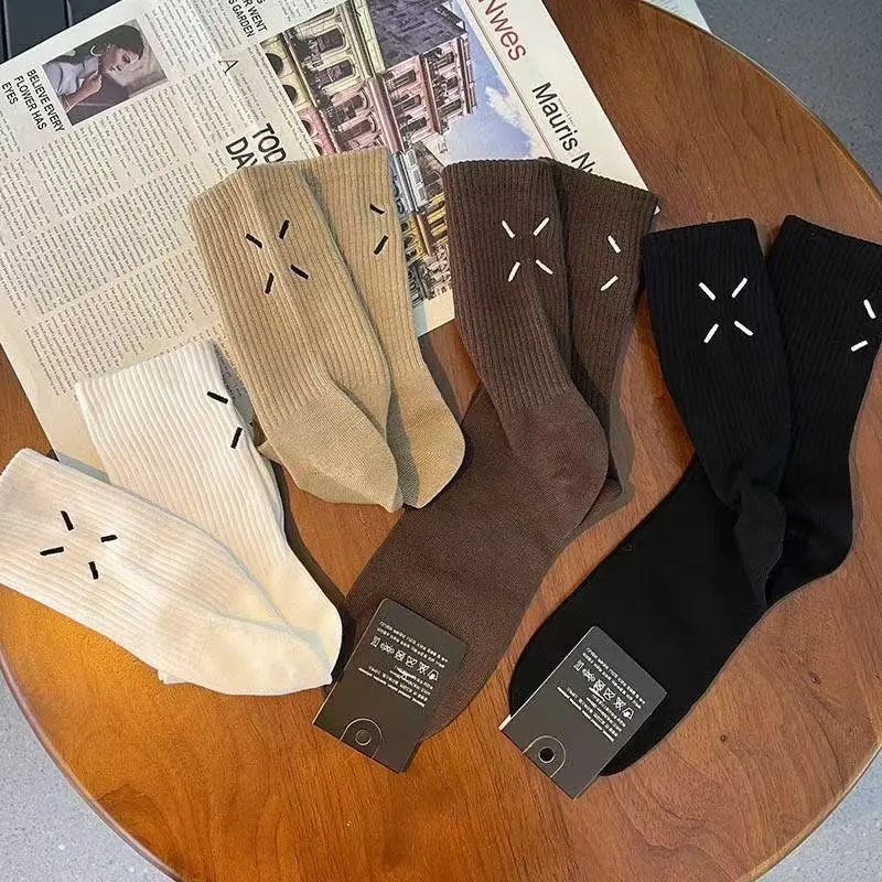 M6 Embroidery Style Socks