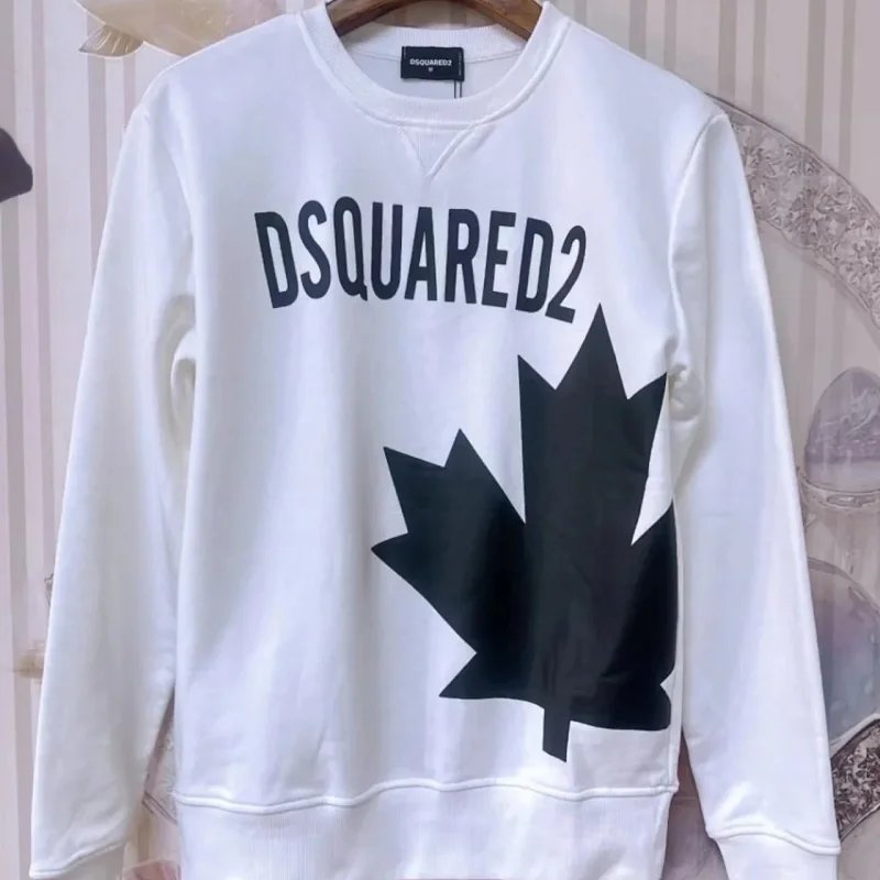 DSQUARED2 Vika Vigas Crystal-Embellished White Sweatshirt - 13