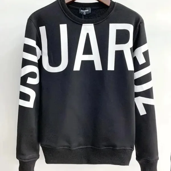 DSQUARED2 Vika Vigas Crystal-Embellished White Sweatshirt - 16