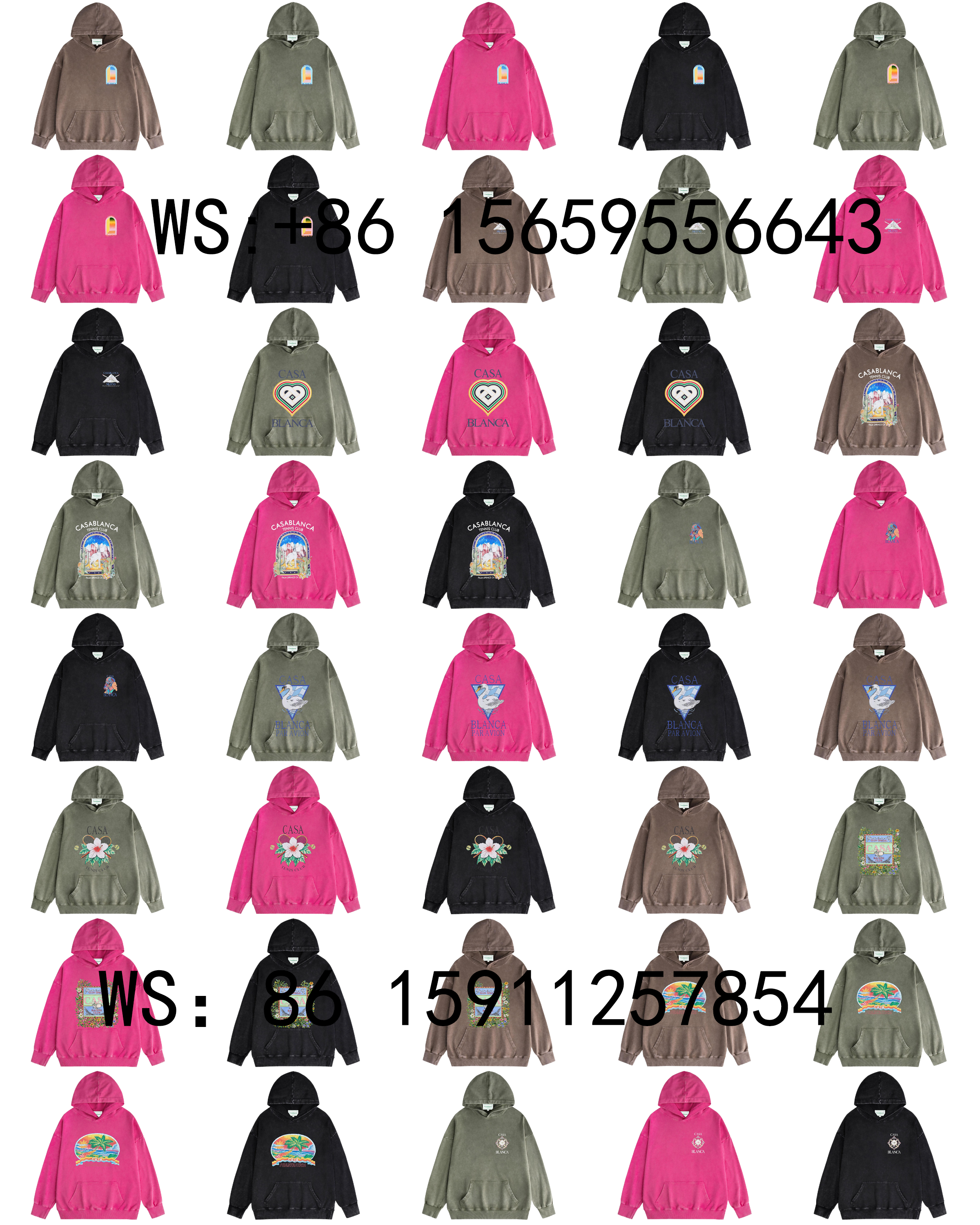 Casablanca Hoodies（68）