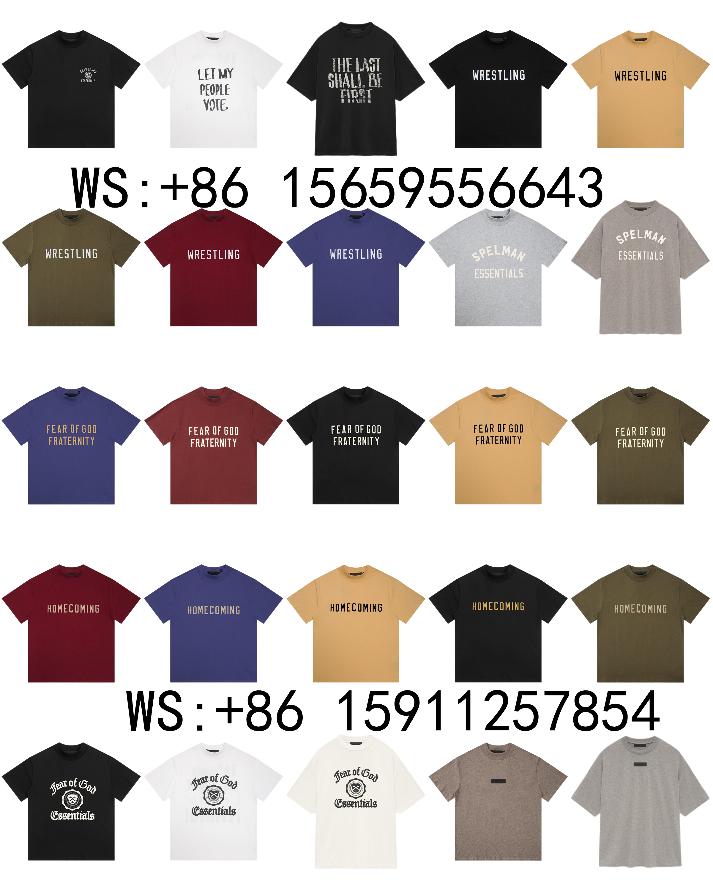 Fear of God T-Shirts（425）