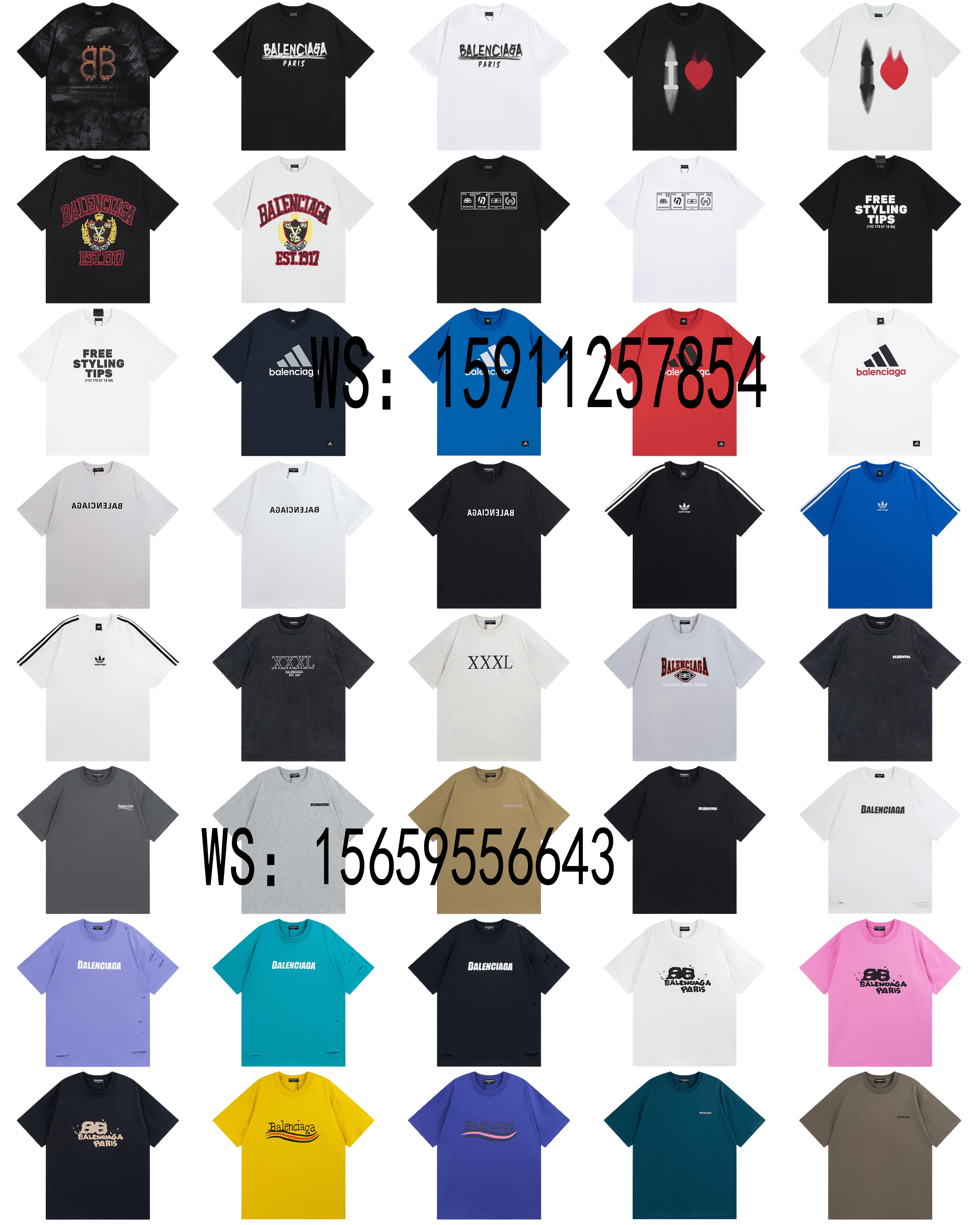 Balenciaga T-Shirts（211）