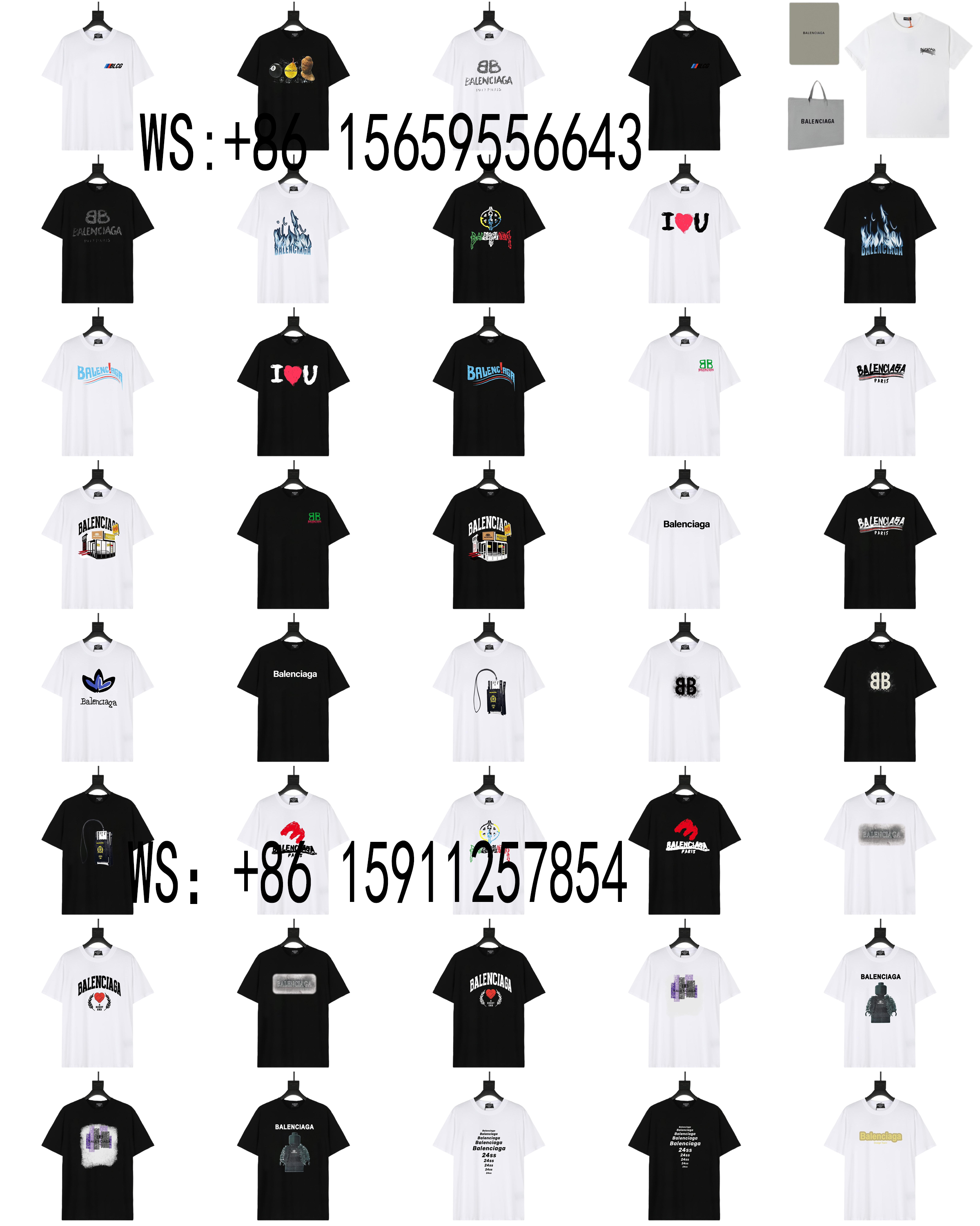 Balenciaga T-Shirts(195)