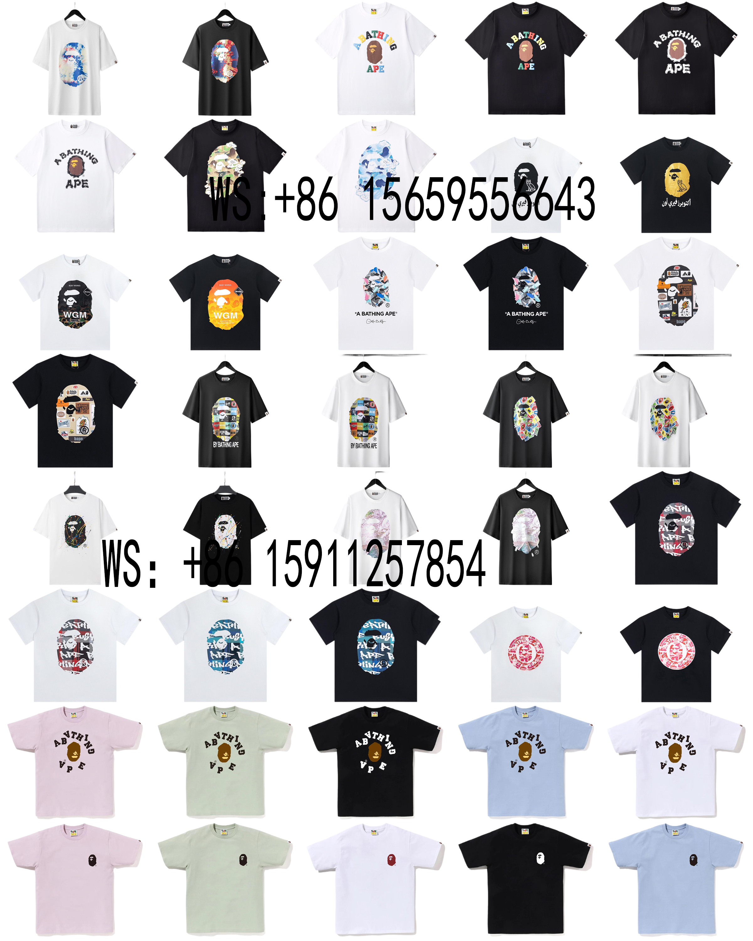 A BATHING APE T-Shirts(153)