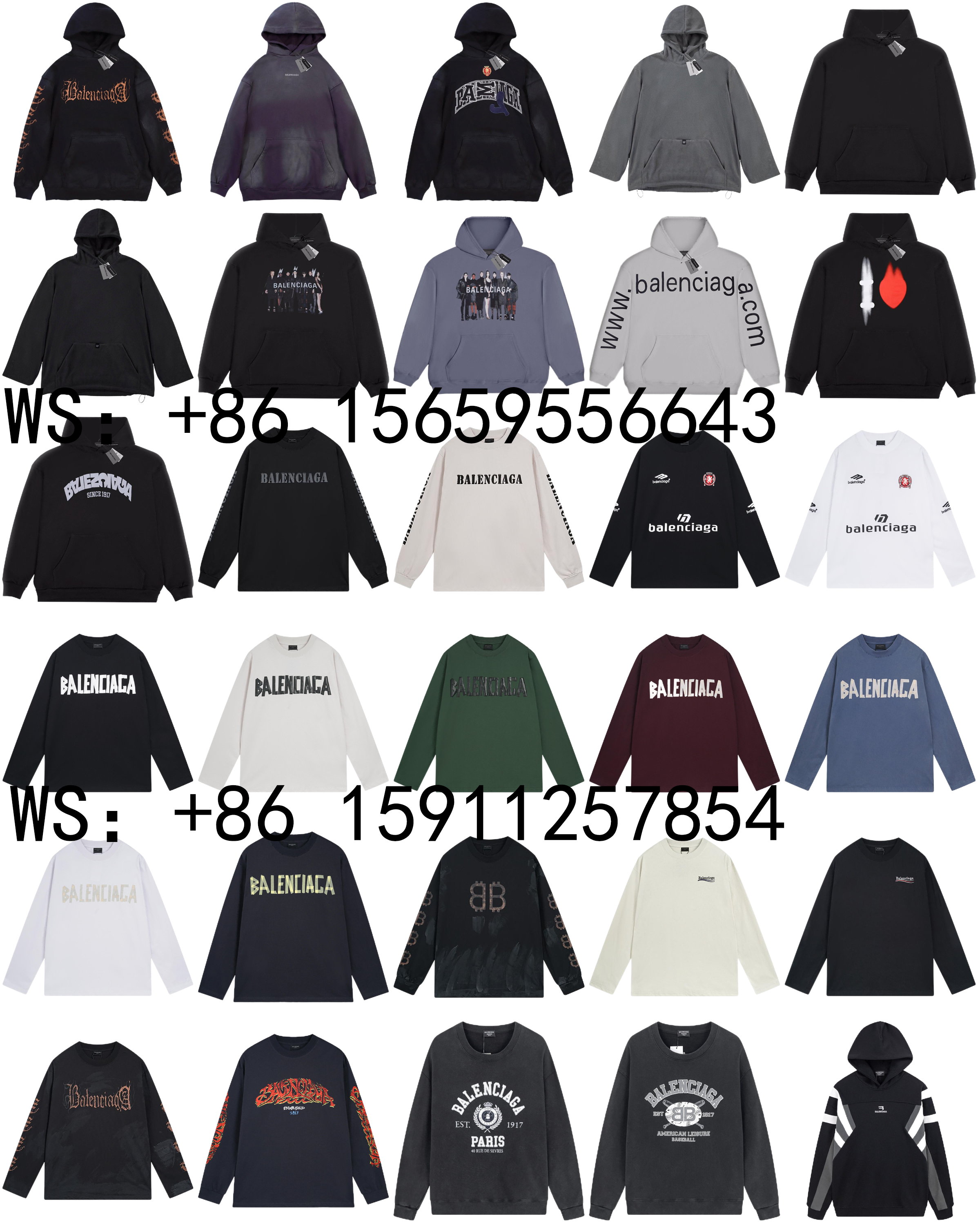 Balenciaga Hoodies（35）