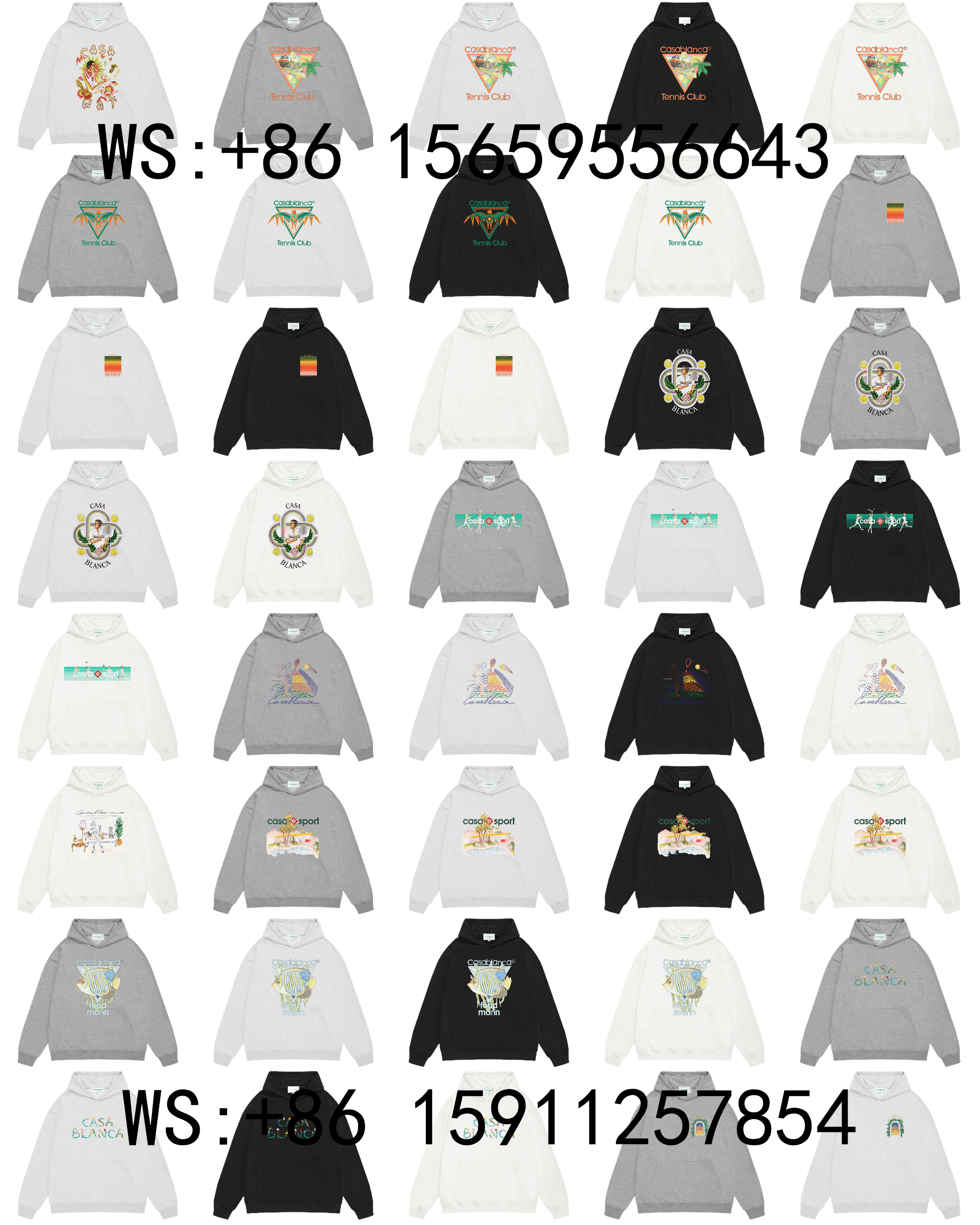 Casablanca Hoodies（94）